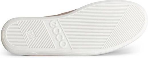 Ecco Veterschoenen Soft 2.0 vrijetijdsschoen lage schoen veterschoen met subtiele logo-opdruk