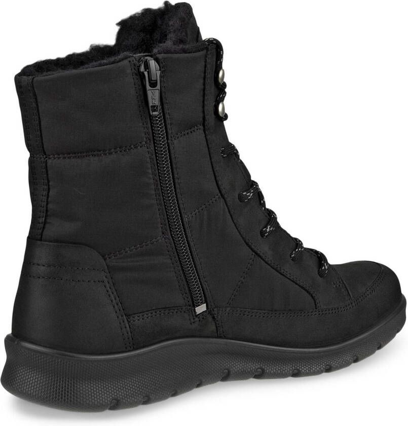 Ecco Winterlaarzen Babett Boot Veterboots enkellaarsje met waterdichte GORE TEX-membraan