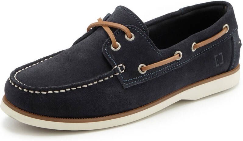 Elbsand Bootschoenen Slipper lage schoen van leer