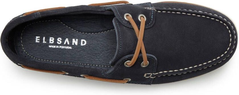 Elbsand Bootschoenen Slipper lage schoen van leer