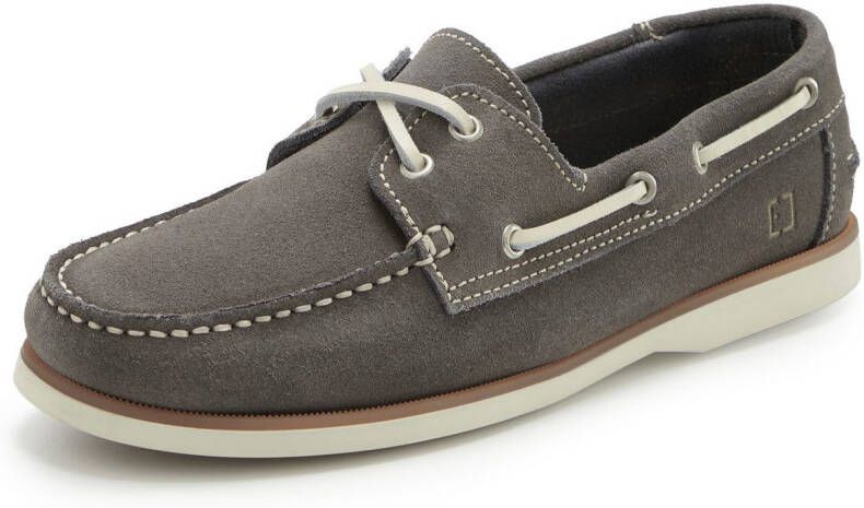 Elbsand Bootschoenen Slipper lage schoen van leer