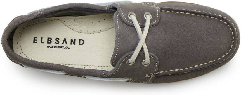 Elbsand Bootschoenen Slipper lage schoen van leer