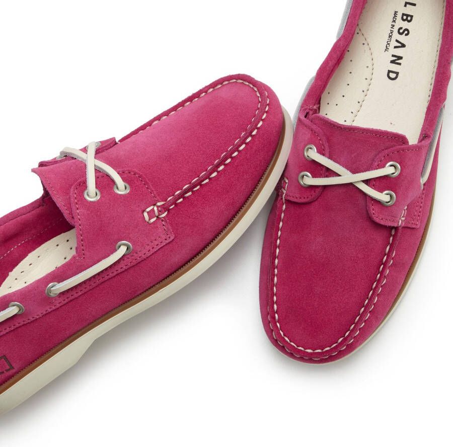 Elbsand Bootschoenen Slipper lage schoen van leer