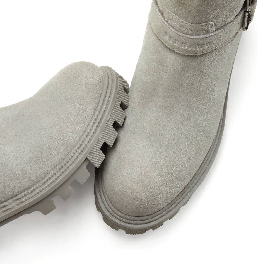 Elbsand Laarsjes van leer met trendy decoratieve gespen laarzen boots