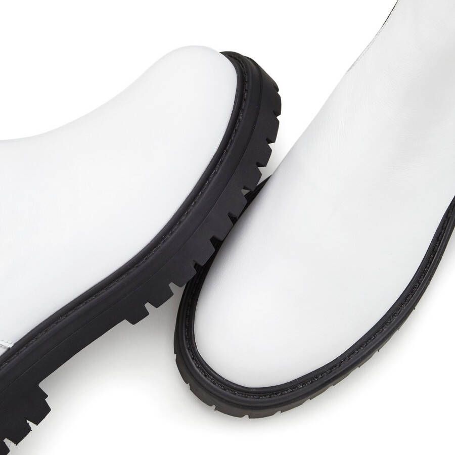 Elbsand Laarsjes Chelsea laarzen instaplaarzen bikerboots van leer