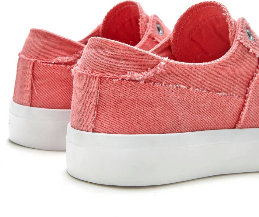 Elbsand Slip-on sneakers uit textiel comfortabele elastische inzet lage schoen casual schoen slipper