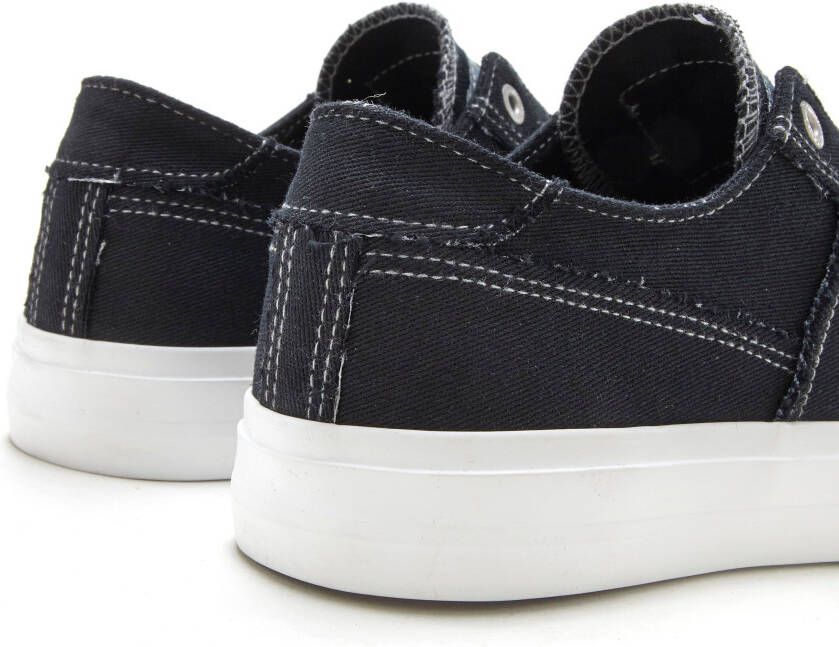 Elbsand Slip-on sneakers uit textiel comfortabele elastische inzet lage schoen casual schoen slipper