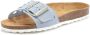 Elbsand Slippers Sandalen van hoogwaardig leer met zacht comfortkurk voetbed - Thumbnail 3