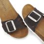Elbsand Slippers Sandalen van hoogwaardig leer met zacht comfortkurk voetbed - Thumbnail 4