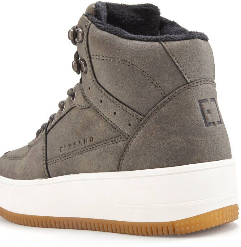 Elbsand Sneakers met knuffelig warm voering vrijetijdsschoen lage schoen high top sneaker