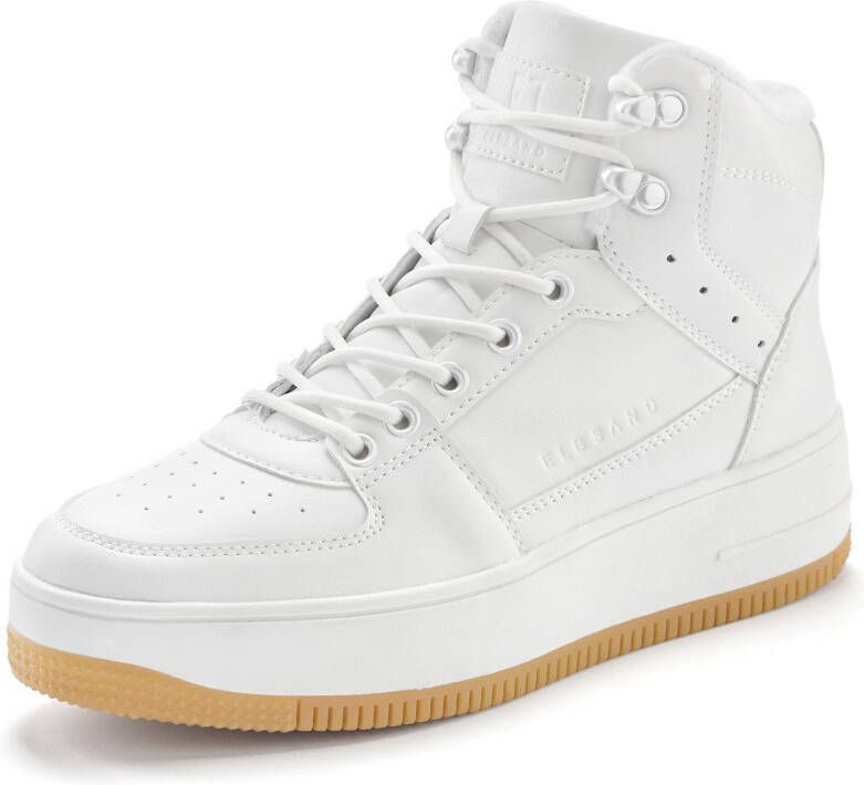 Elbsand Sneakers met knuffelig warm voering vrijetijdsschoen lage schoen high top sneaker