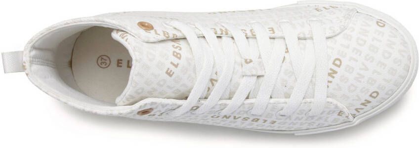 Elbsand Sneakers Textielschoenen Veterlage schoen vrijetijdsschoen zomer enkellaars stoffen schoenen VEGAN