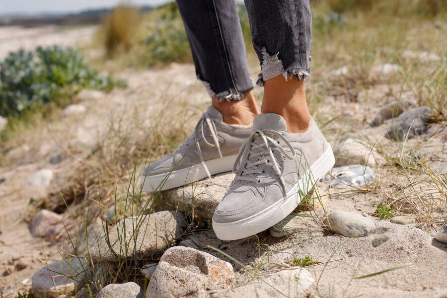 Elbsand Sneakers Wintersneaker veterschoen van leer met knuffelig binnenfutter