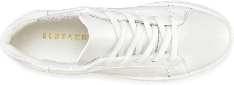 Elbsand Sneakers Veterschoen vrijetijdsschoen leer zachte frotté binnenvoering
