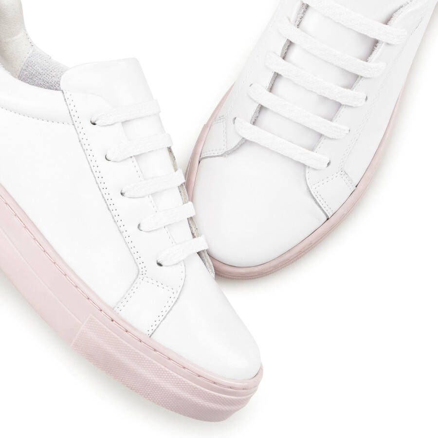Elbsand Sneakers Veterschoen vrijetijdsschoen leer zachte frotté binnenvoering