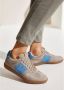 Elbsand Sneakers Vrijetijdsschoen veterschoen Retro sneaker leren schoen veterschoen lage schoen van leer unisex - Thumbnail 2