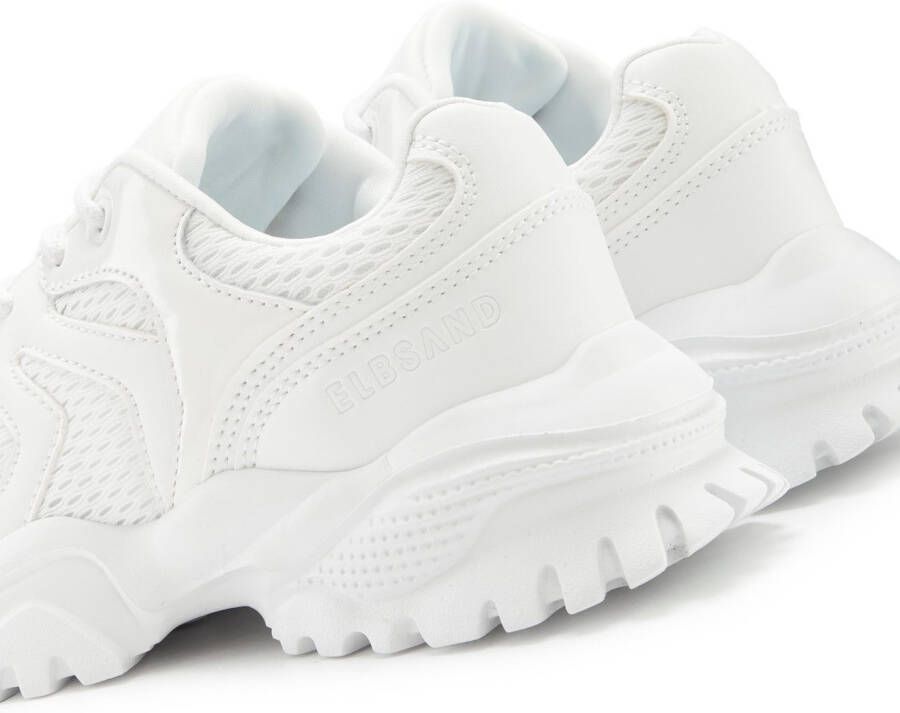 Elbsand Sneakers Vrijetijdsschoen lage schoen met chunky zool VEGAN