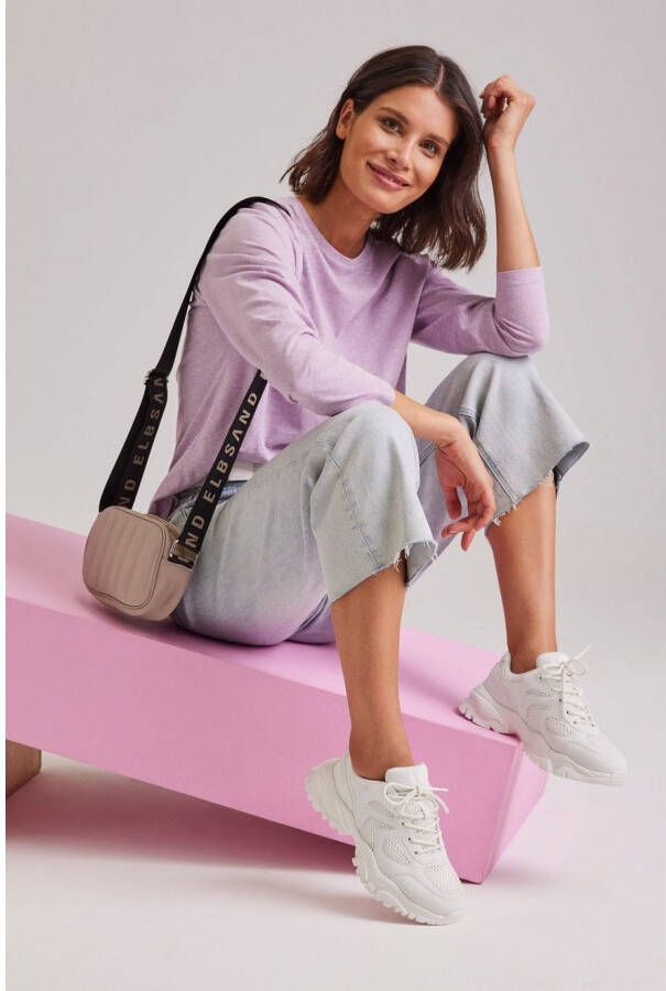 Elbsand Sneakers Vrijetijdsschoen lage schoen met chunky zool VEGAN