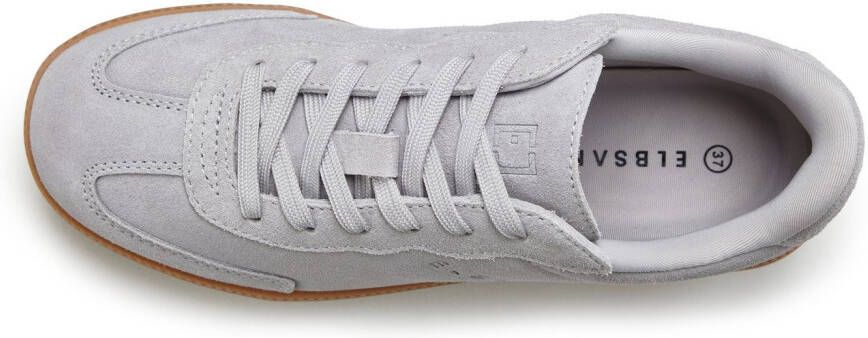 Elbsand Sneakers Vrijetijdsschoen Retro sneaker leren schoen veterschoen van leer unisex