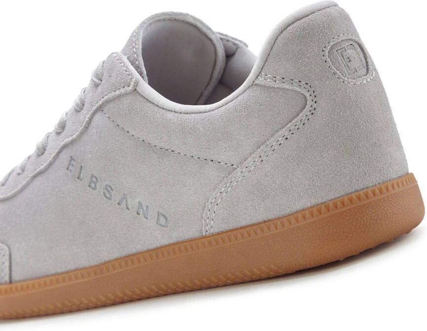 Elbsand Sneakers Vrijetijdsschoen Retro sneaker leren schoen veterschoen van leer unisex
