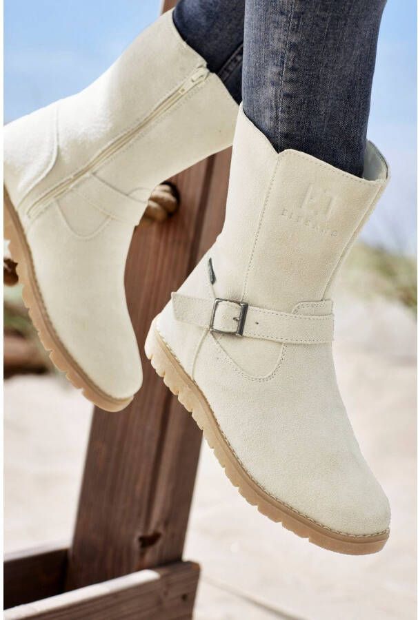 Elbsand Winterlaarzen Boots winter enkellaars leer wind- & waterafstotende Tex-membraan