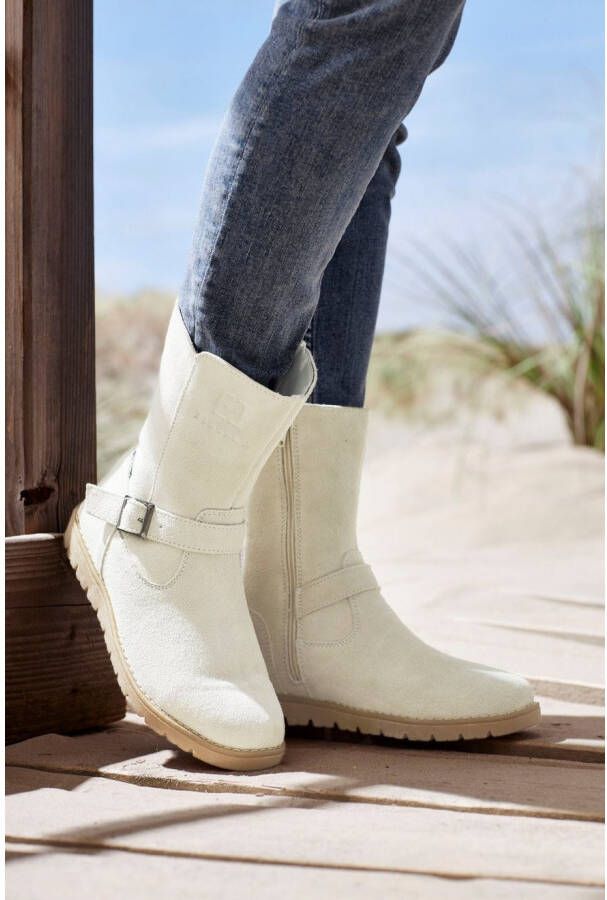 Elbsand Winterlaarzen Boots winter enkellaars leer wind- & waterafstotende Tex-membraan