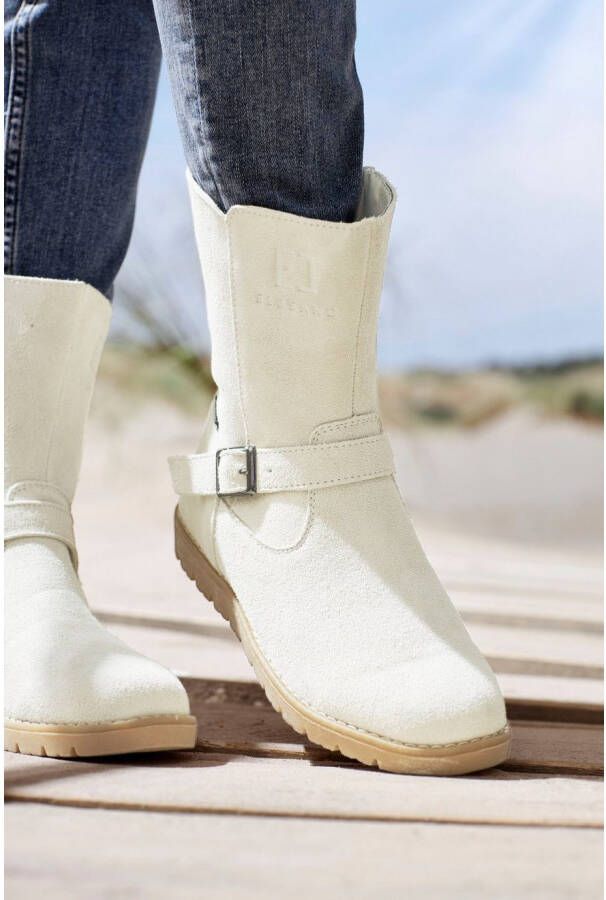 Elbsand Winterlaarzen Boots winter enkellaars leer wind- & waterafstotende Tex-membraan