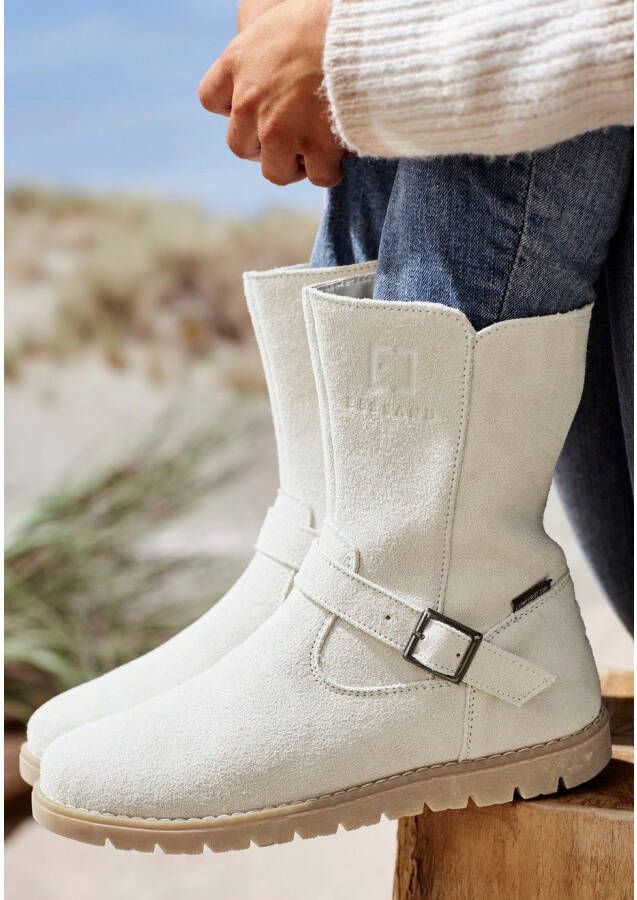 Elbsand Winterlaarzen Boots winter enkellaars leer wind- & waterafstotende Tex-membraan