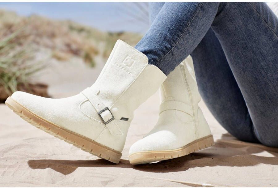 Elbsand Winterlaarzen Boots winter enkellaars leer wind- & waterafstotende Tex-membraan