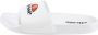 Ellesse Witte logo print sandalen White Heren - Thumbnail 4