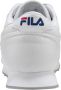 Fila ORBIT LOW Herensneakers Vrijetijdsschoenen Trainers 1010263 Wit - Thumbnail 8