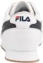 Fila Witte Sneakers met Contrasterende Accenten White Heren - Thumbnail 12
