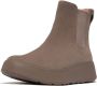 Fitflop Chelsea-boots F-MODE Plateaustiefels chunky boots met plateausool aanhaaklus - Thumbnail 4