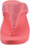 Fitflop Dianets LULU CRYSTAL EMBELLISHED TOE-POST SANDALS HOTFIX sleehak zomerschoen teen-scheider met zachte teenband - Thumbnail 4