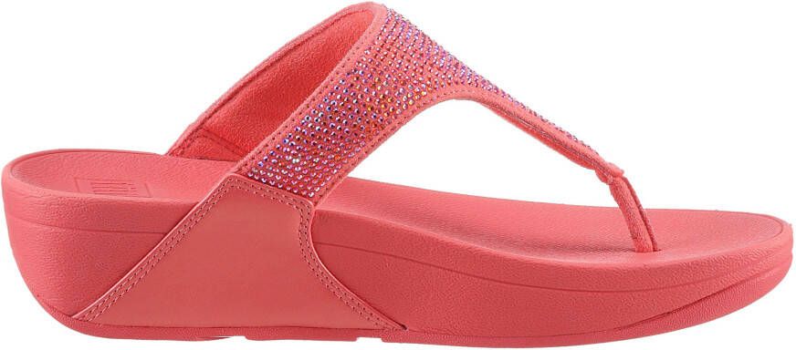 Fitflop Dianets LULU CRYSTAL EMBELLISHED TOE-POST SANDALS HOTFIX