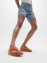 Fitflop Dianets LULU LEATHER TOEPOST pool slides pantoffel badeschoen met sleehak - Thumbnail 3