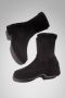 FitFlop F-Luma Boot Stretch Suede (Wrapped) ZWART - Thumbnail 7