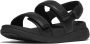 FitFlop Sandaal F-Mode Go Adjustable Flatform Back-Strap Sandals Zwart - Thumbnail 15