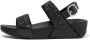 Fitflop Sleehaksandaaltjes LULU GLITTER BACK-STRAP SANDALS zomerschoen sandaal sleehak met fonkelende bandjes - Thumbnail 3