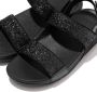 Fitflop Sleehaksandaaltjes LULU GLITTER BACK-STRAP SANDALS zomerschoen sandaal sleehak met fonkelende bandjes - Thumbnail 5