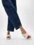 Fitflop Slippers LULU RESIN-BUCKLE LEATHER CROSS SLIDES - Thumbnail 3