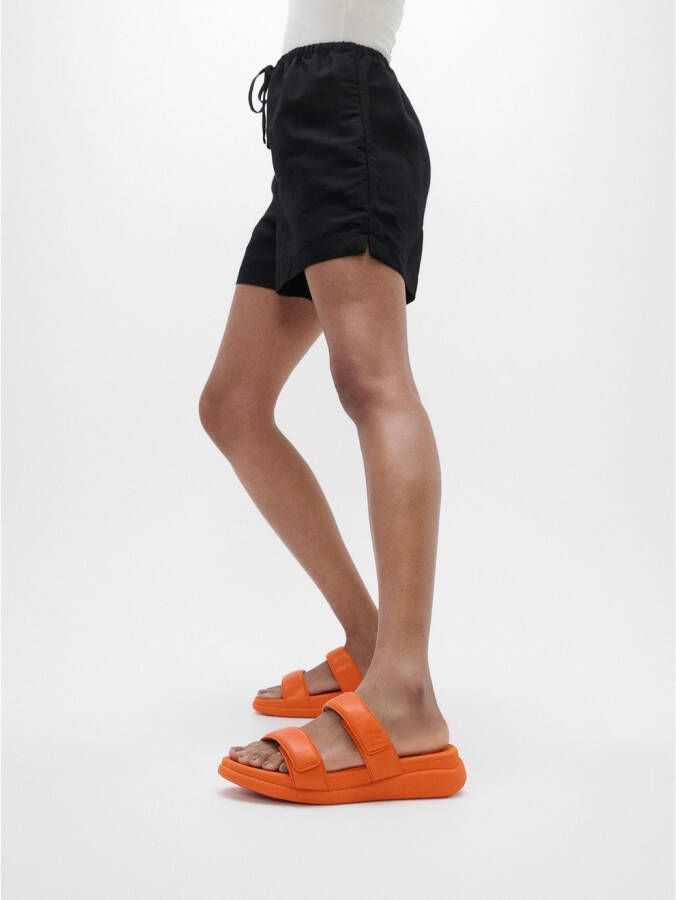 Fitflop Slippers F-MODE GO plateausandaal met dempende microwobbleboard technologie