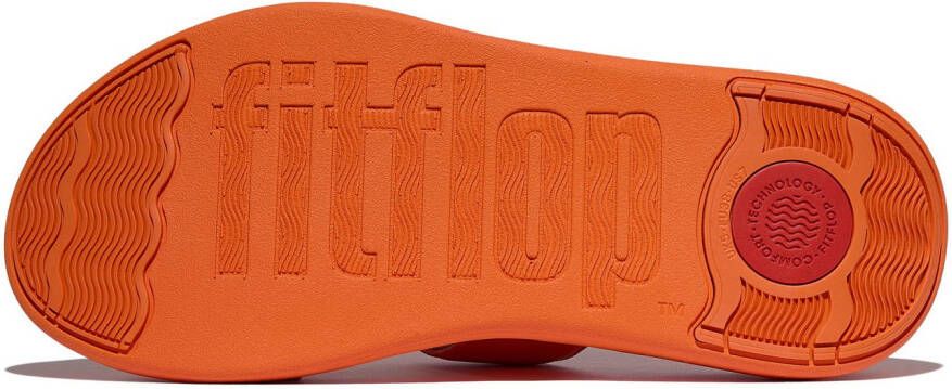 Fitflop Slippers F-MODE GO plateausandaal met dempende microwobbleboard technologie