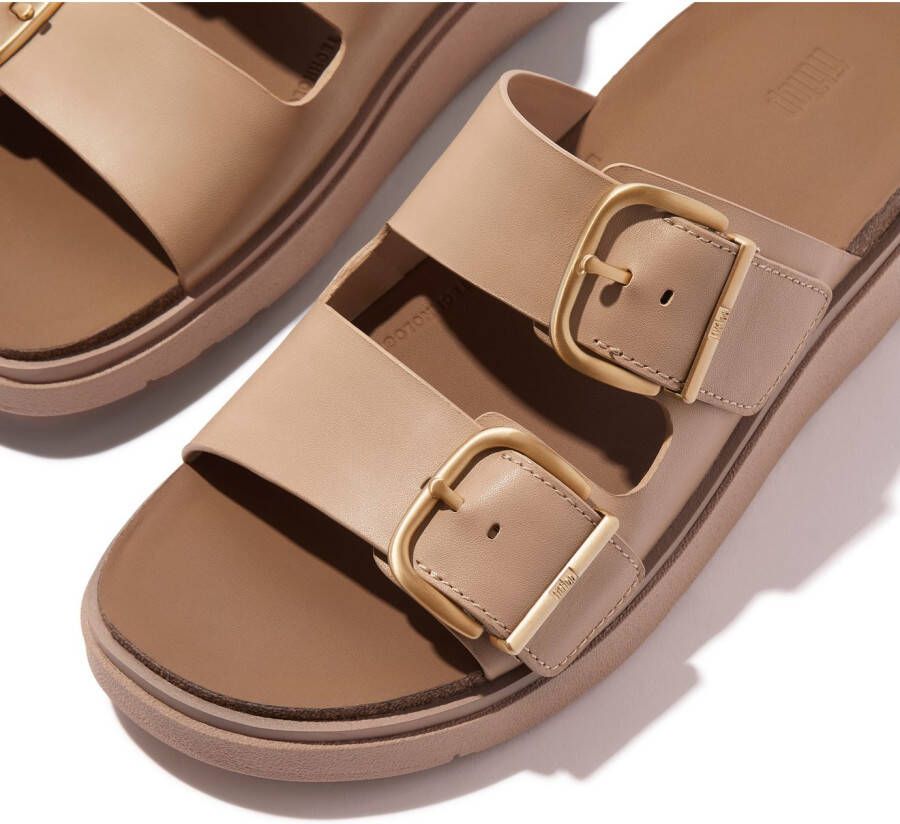 Fitflop Slippers GEN-FF sleehak zomerschoen slippers met microwobbleboard binnenzool