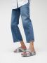 FitFlop Women Lulu Crinkled-Shimmer Cross Slides Silvereen - Thumbnail 8