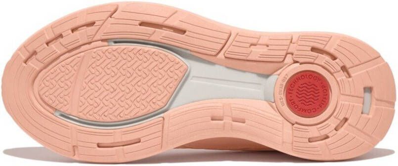 Fitflop Sneakers FF RUNNER MESH Vrijetijdsschoen lage schoen veterschoen met schachtvering