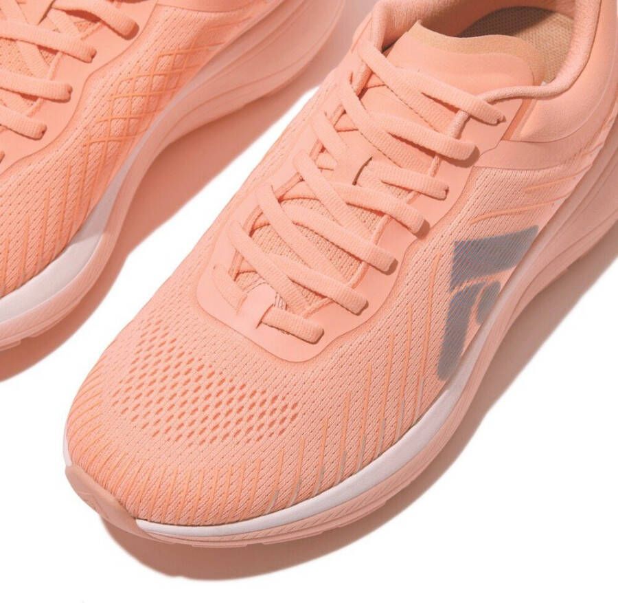 Fitflop Sneakers FF RUNNER MESH Vrijetijdsschoen lage schoen veterschoen met schachtvering