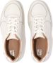 FitFlop Rally Leather Panel Sneakers Wit Vrouw - Thumbnail 4
