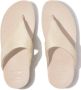 FitFlop Lulu Glitz-Canvas Toe-Post Sandals GOUD - Thumbnail 4