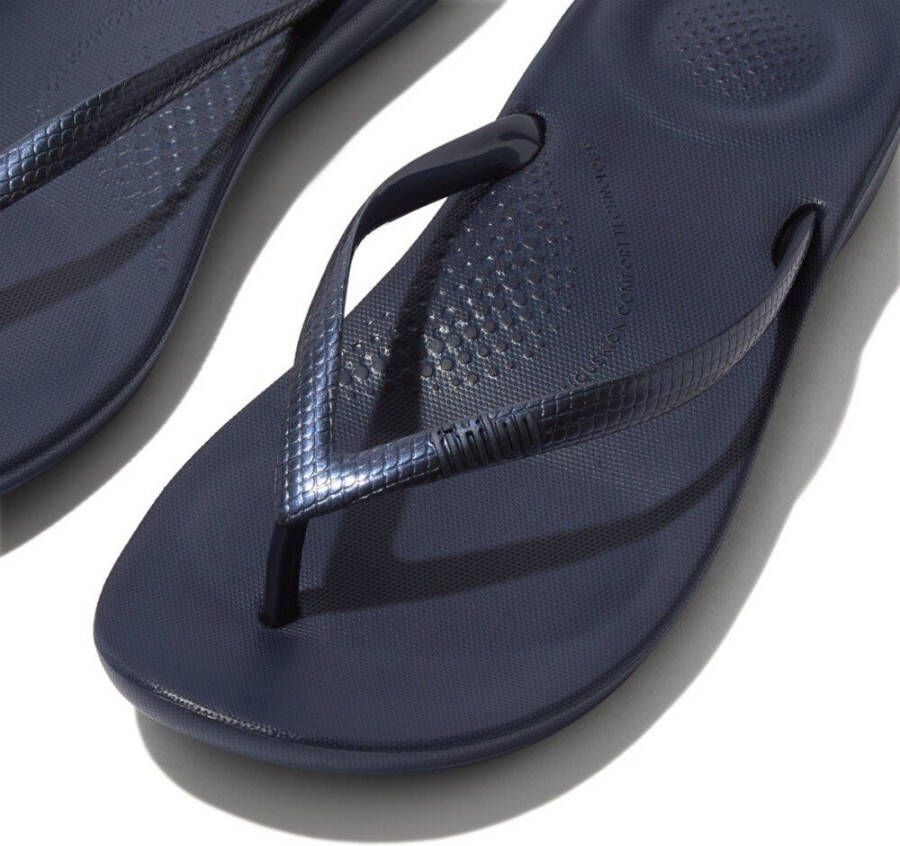 Fitflop Teenslippers IQushion sleehak zomerschoen slipper in smalle vorm